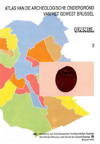 Kaft van Atlas van de archeologische ondergrond van het gewest Brussel